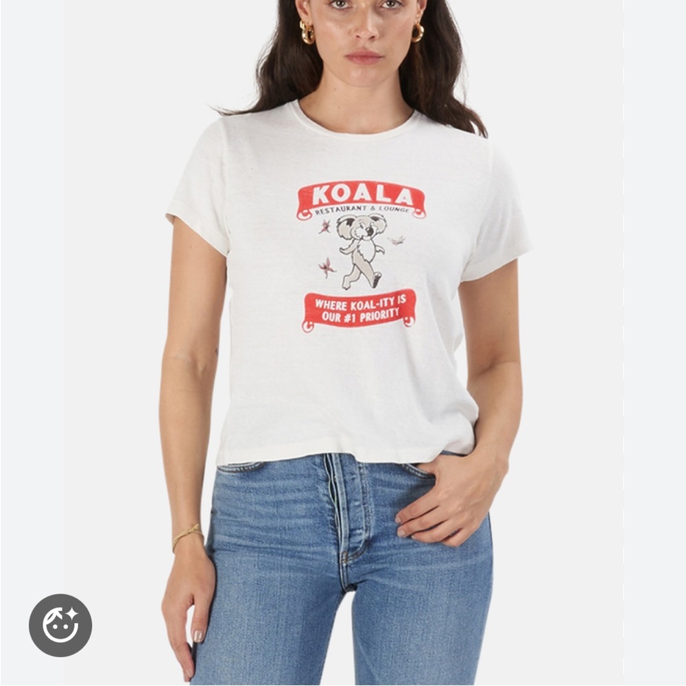 Re/Done Adopt a Koala Classic Tee, Medium